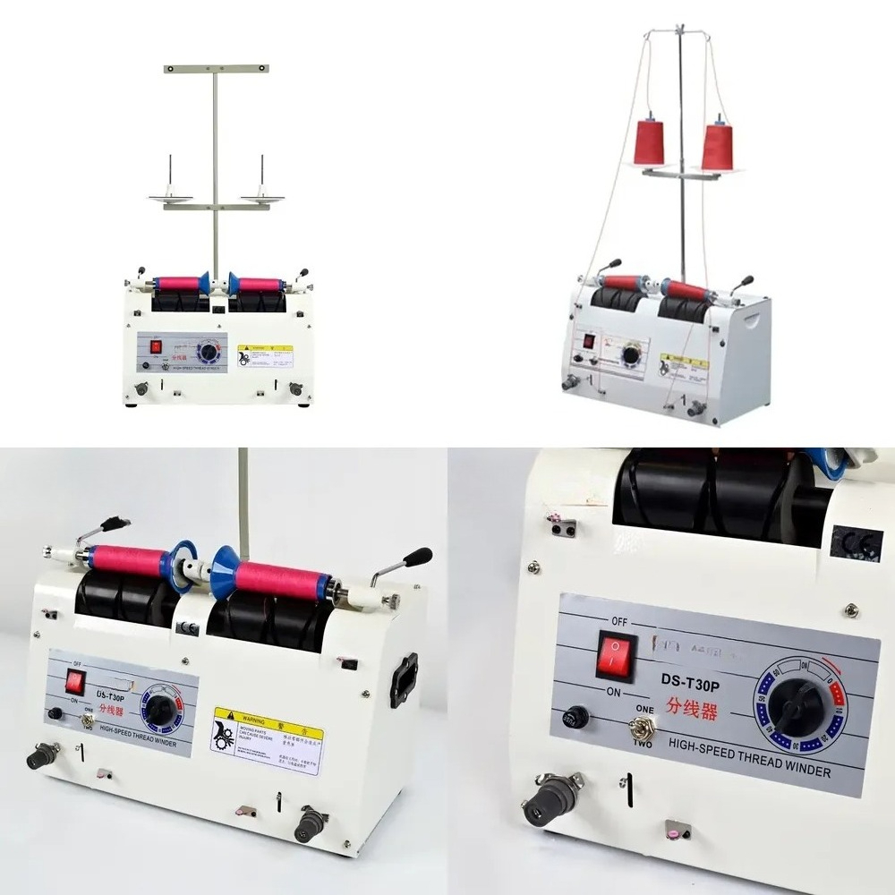 Embroidery Garments - ホットセールDS-T30P 2コーン高速縫い糸分配機（衣料用糸・刺繍糸用）