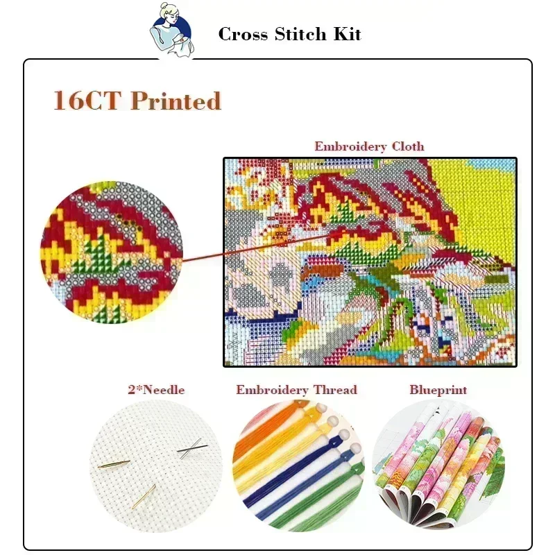 喜び-毎日-クロスステッチの刺embroideryキット,妖 - Embroidery Meaning のレビューと価格