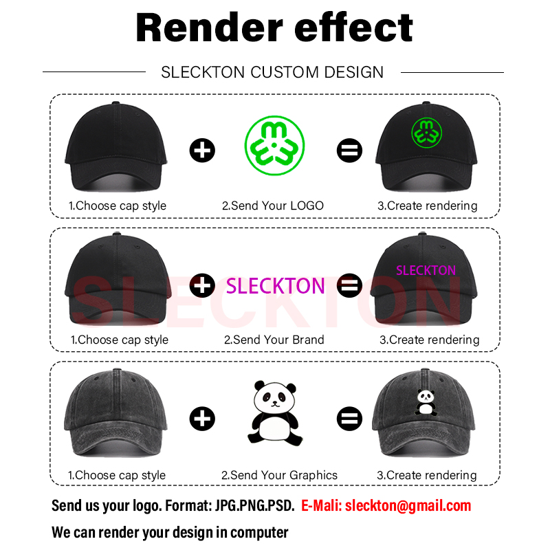 Sleckton-男性と女性のためのカスタムロゴ付き野球帽, - Embroidery Design Logo のレビューと価格