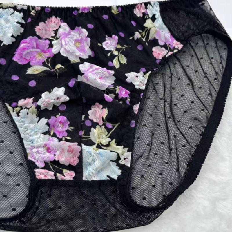 男性用花柄刺繍セクシーパンティー、シシーレースシースルー下着 - Embroidery Bag のレビューと価格