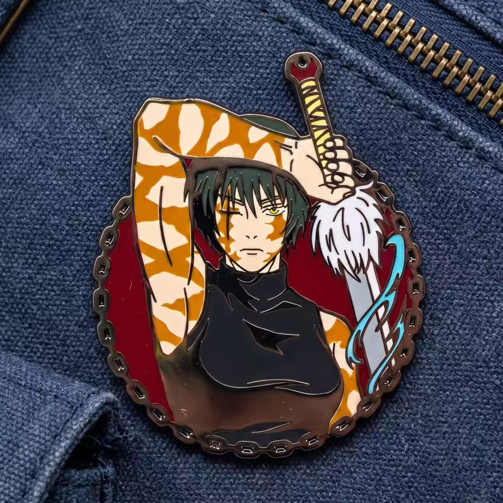 呪術廻戦 マキ・ゼンイン JJK アニメ エナメルピン バッ - Embroidery Reddit のレビューと価格