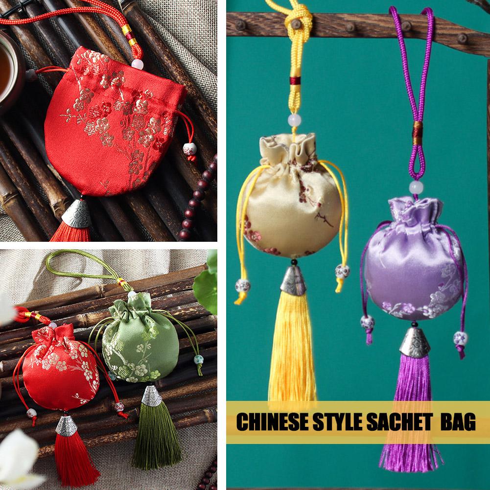 中国風サシェジュエリーバッグ刺繍バッグ空のラッキーペンダント - Embroidery Bag のレビューと価格